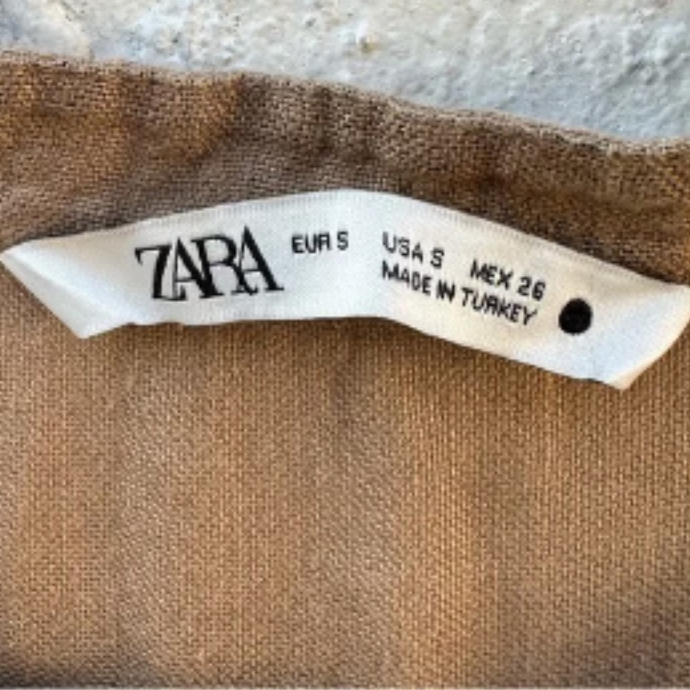 Zara Linen Shirtdrrss Size S - Picture 10 of 10